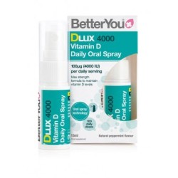 DLux 4000 Witamina D w Sprayu Naturalna Mięta 15ml BetterYou