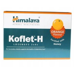 Koflet-H, Orange - 12 lozenges Himalaya