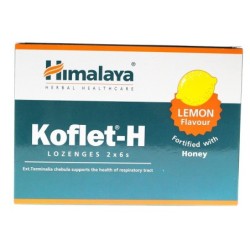 Koflet-H, Lemon - 12 lozenges Himalaya