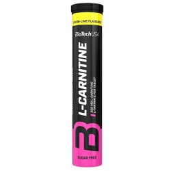 L-Carnitine Effervescent 500mg Lemon 20 tablets BioTechUSA