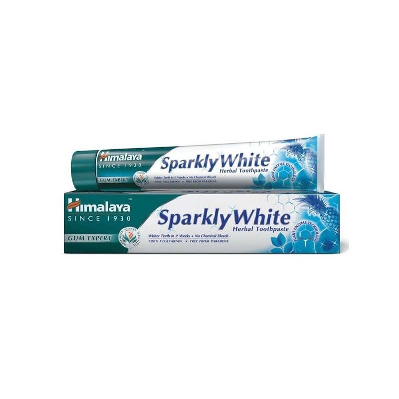 Sparkly White Herbal Toothpaste - 75 ml. Himalaya