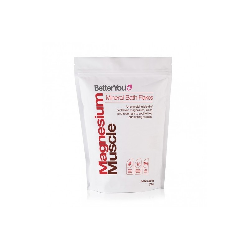 Magnesium Flakes Muscle 1000g BetterYou