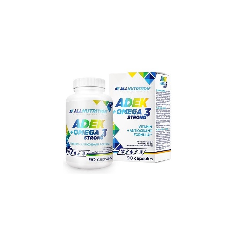 ADEK + Omega 3 Strong 90 caps Allnutrition