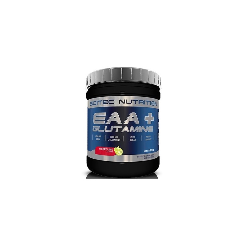 EAA + Glutamine Cherry Lime 300g SciTec