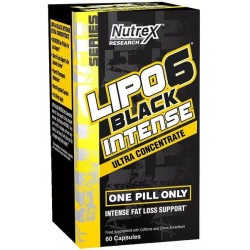 Lipo-6 Black Intense Ultra Concentrate 60 caps Nutrex