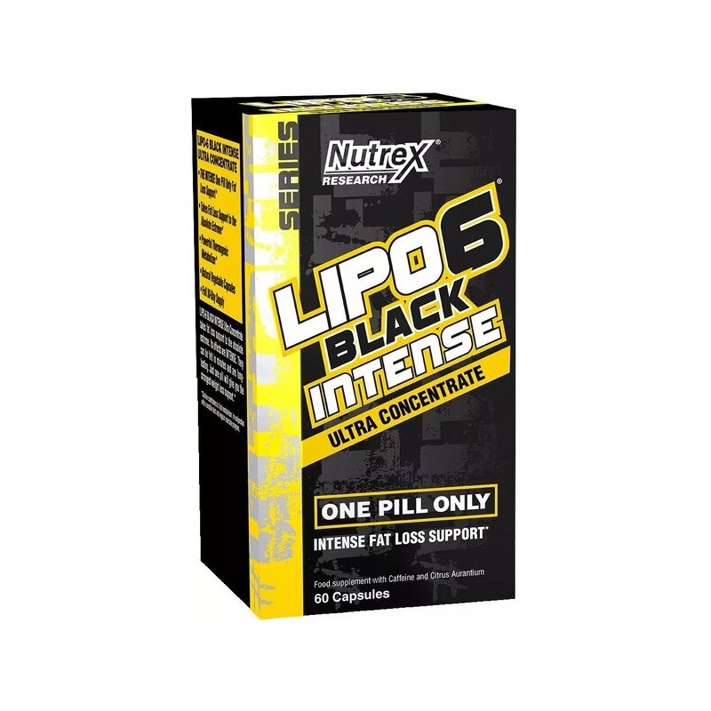 Lipo-6 Black Intense Ultra Concentrate 60 caps Nutrex