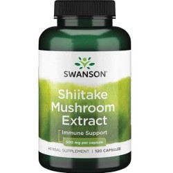 Shiitake Mushroom Extract 500mg 120 caps Swanson