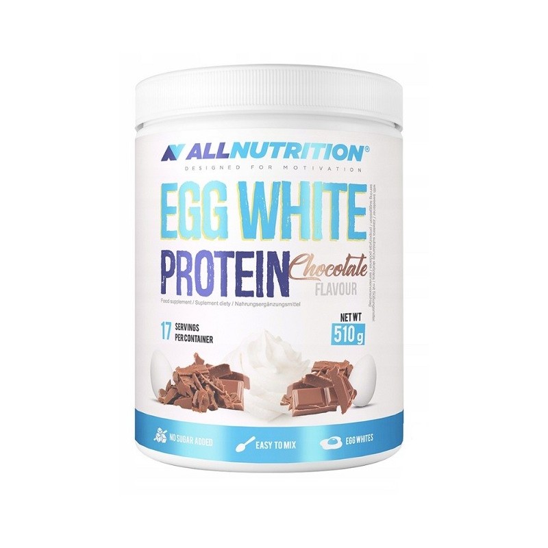 Egg White Protein Chocolate 510g Allnutrition