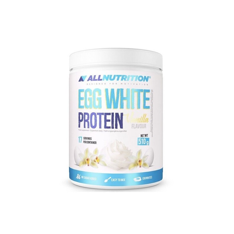 Egg White Protein Vanilla 510g Allnutrition