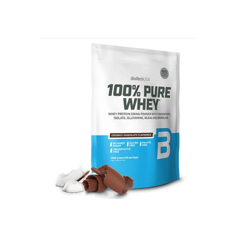 100% Czysta Serwatka Czekolada 1000g BioTechUSA