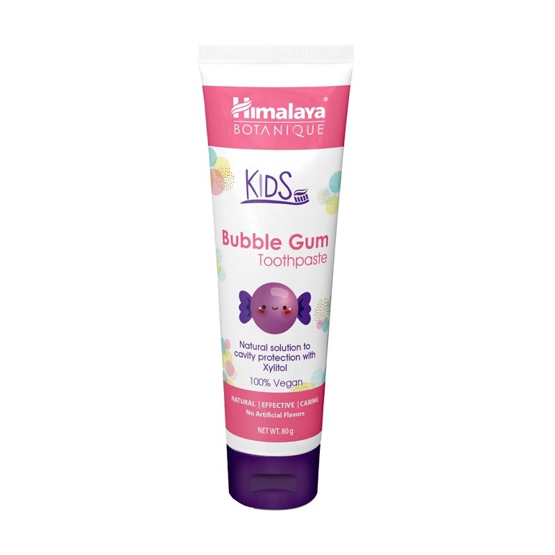 Kids Toothpaste, Bubble Gum - 80 grams Himalaya