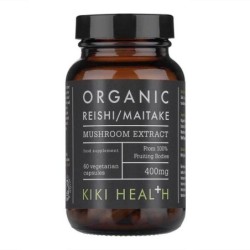 Reishi & Maitake Mushroom Extract 60 vcaps KIKI Health