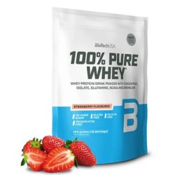 100% Pure Whey Strawberry 454g BioTechUSA