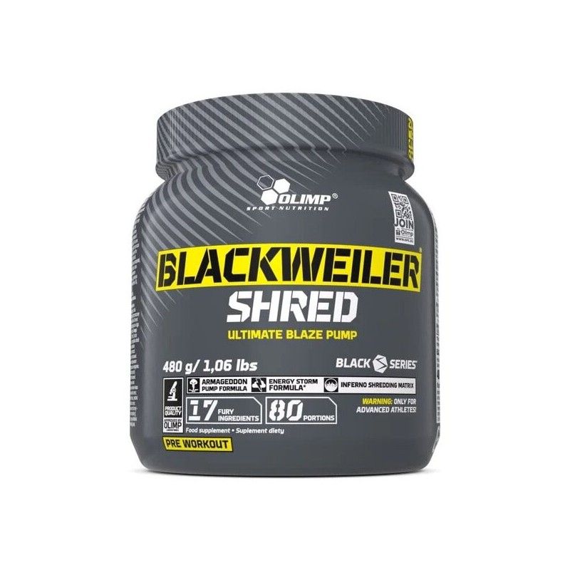 Blackweiler Shred smak egzotycznej pomarańczy 480g Olimp Nutrition