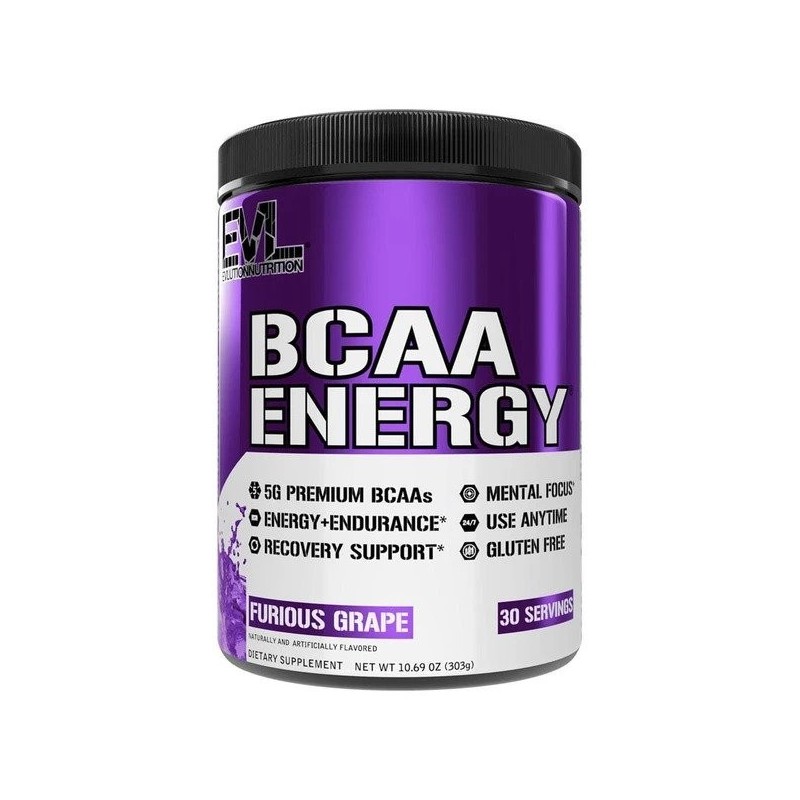 BCAA Energy Furious Grape 303g EVLution Nutrition