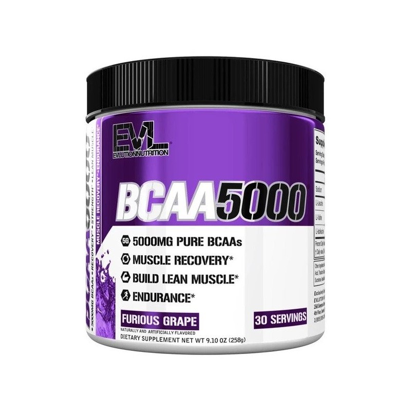 BCAA 5000 Furious Grape 258g EVLution Nutrition