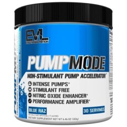 PumpMode Powder Blue Raz 183g EVLution Nutrition