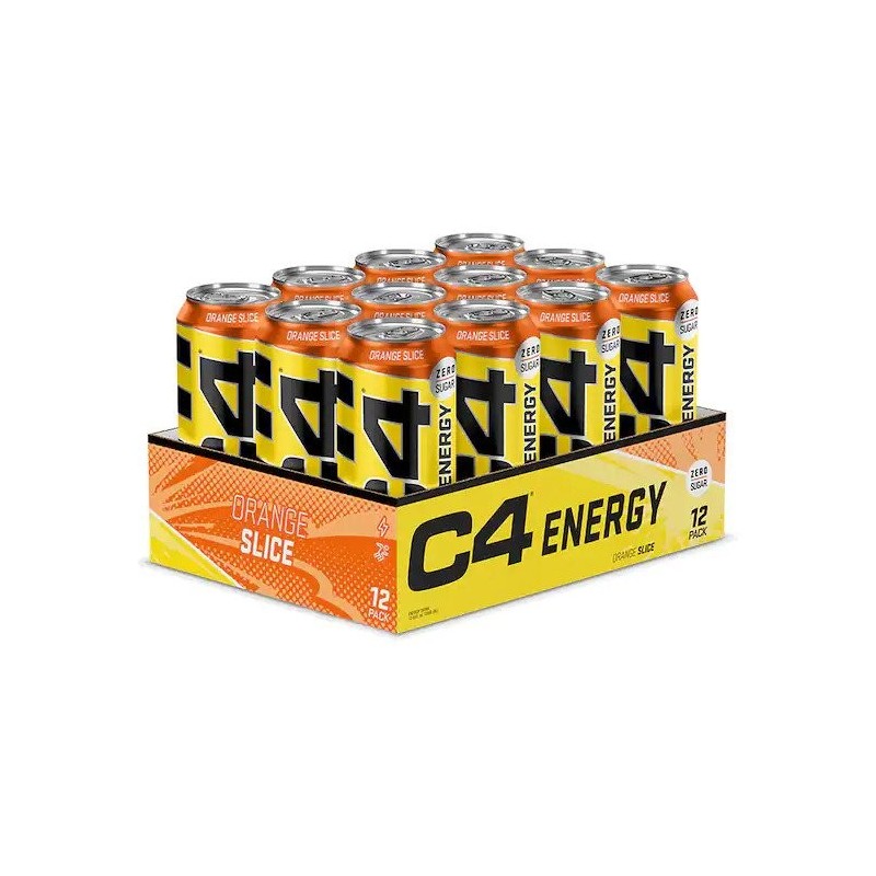 C4 Explosive Energy Drink Orange Slice 12x500ml Cellucor
