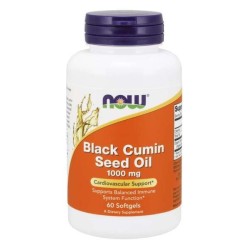 Black Cumin Seed Oil 60 softgels NOW Foods