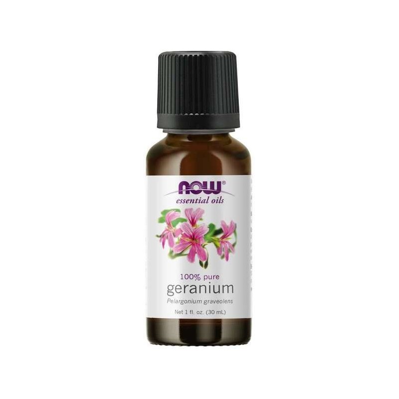 Essential Oil Geranium Oil 30ml NOW Foods