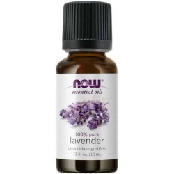 Essential Oil, Lavender Oil 100% Pure 10ml NOW Foods