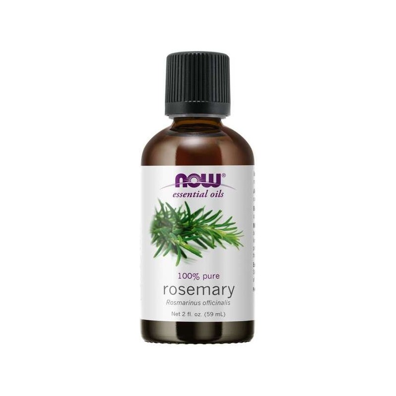 Essential Oil, Rosemary Oil 59 ml NOW Foods