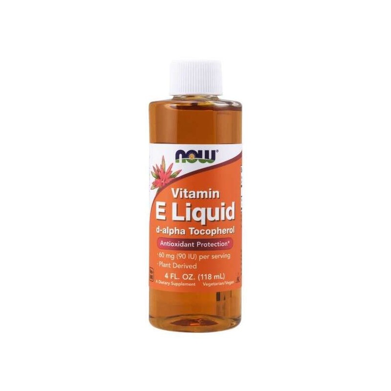 Vitamin E Liquid 118ml NOW Foods