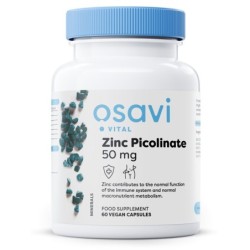 Zinc Picolinate 50mg 60 vegan caps Osavi