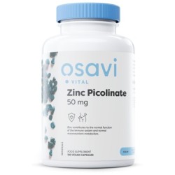 Pikolinian Cynku 50mg 180 kapsułek wegańskich Osavi