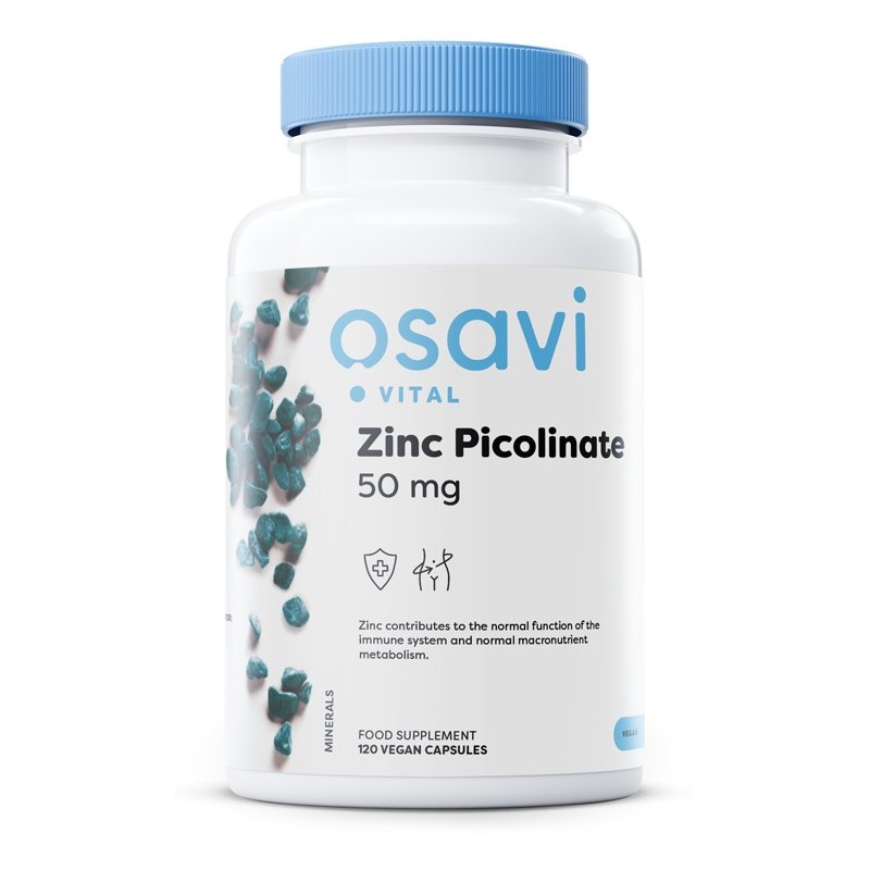 Zinc Picolinate 50mg 120 vegan caps Osavi