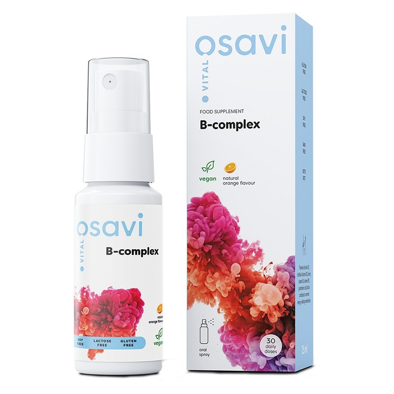 B-Complex Oral Spray Pomarańczowy 25ml Osavi