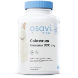 Colostrum Immuno 800mg 120 kapsułek Osavi