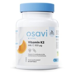 Vitamin K2 MK-7 100mcg - 60 softgels Osavi