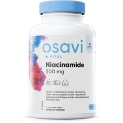 Niacynamid 500mg 120 kapsułek wegańskich Osavi