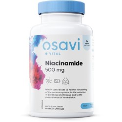 Niacynamid 500mg 60 kapsułek wegańskich Osavi