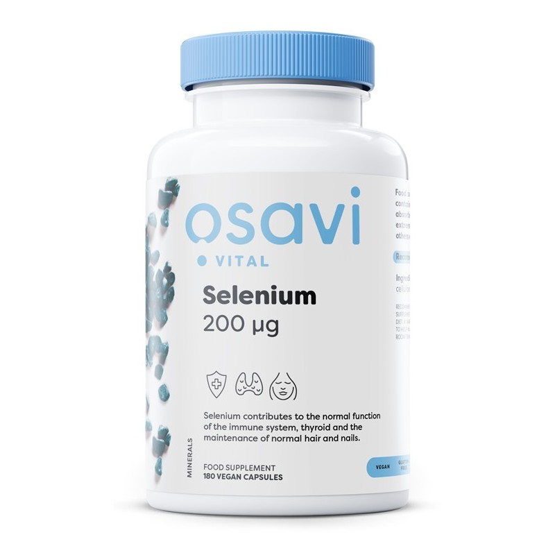 Selenium 200mcg 180 vegan caps Osavi