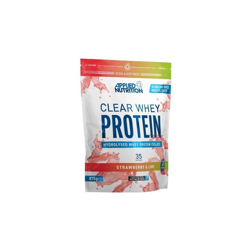 Clear Whey Protein Smak Truskawka i Limonka 875g Applied Nutrition