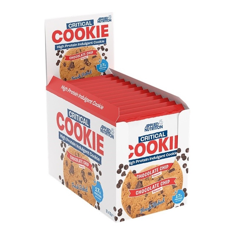 Critical Cookie Chocolate Chip 12x73g Applied Nutrition