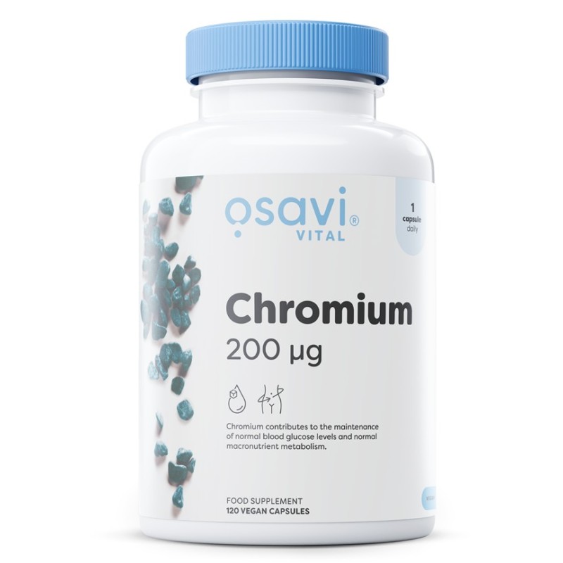 Chrom 200mcg 120 kapsułek wegańskich Osavi