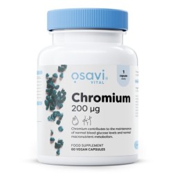 Chrom 200mcg 60 kapsułek wegańskich Osavi