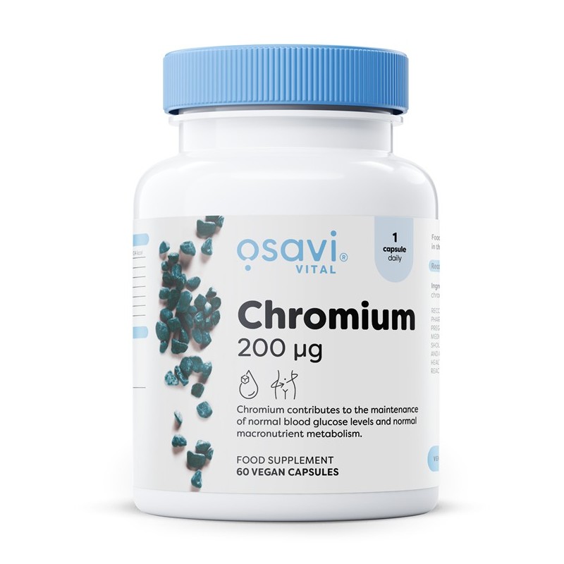 Chromium 200mcg 60 vegan caps Osavi
