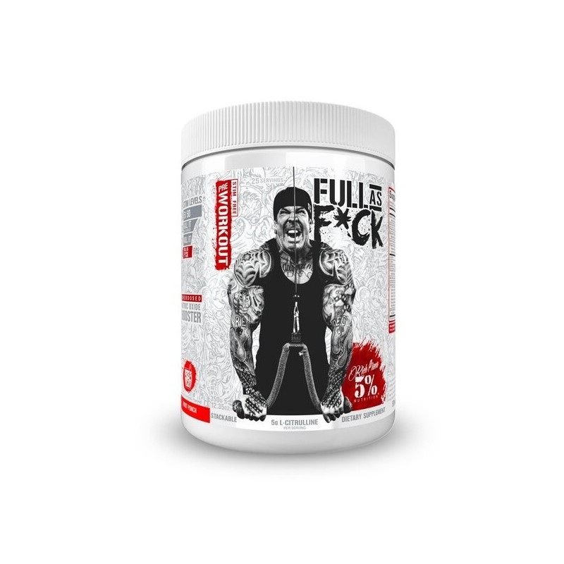 Full As F*ck Legendary Series Fruit Punch 350g 5% Nutrition (Rich Piana)