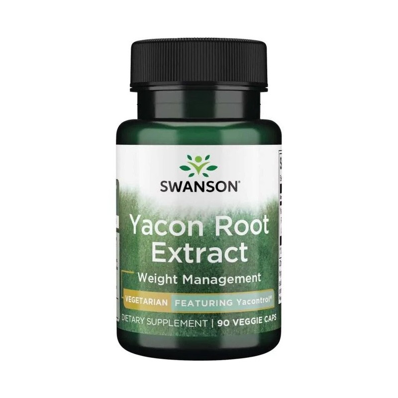 Yacon Root Extract 100mg 90 vcaps Swanson