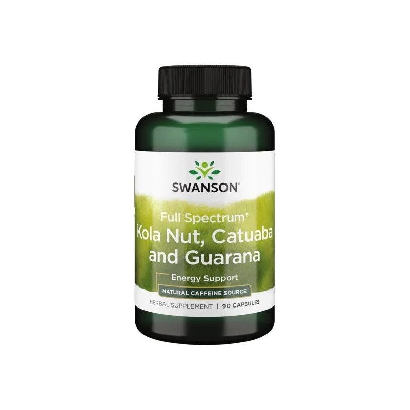 Full Spectrum Kola Nut, Catuaba & Guarana 90 caps Swanson