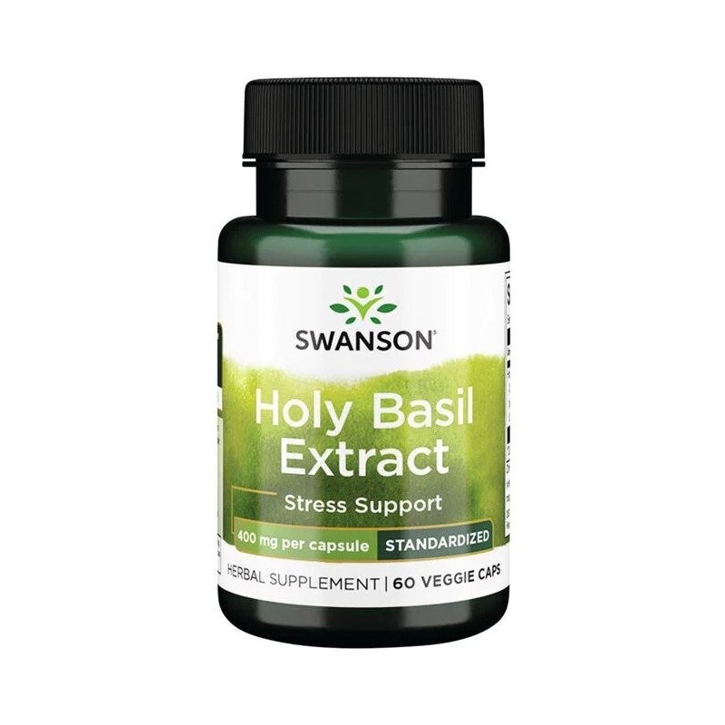 Holy Basil Extract 400mg 60 vcaps Swanson