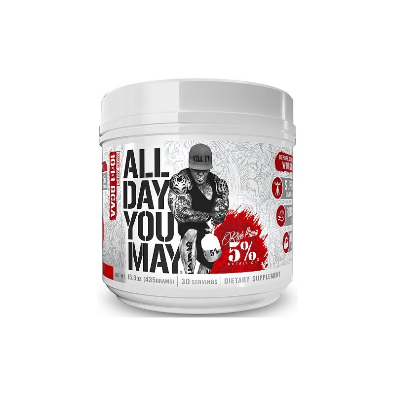 AllDayYouMay Legendarna Seria Owocowy Poncz 435g 5% Nutrition (Rich Piana)