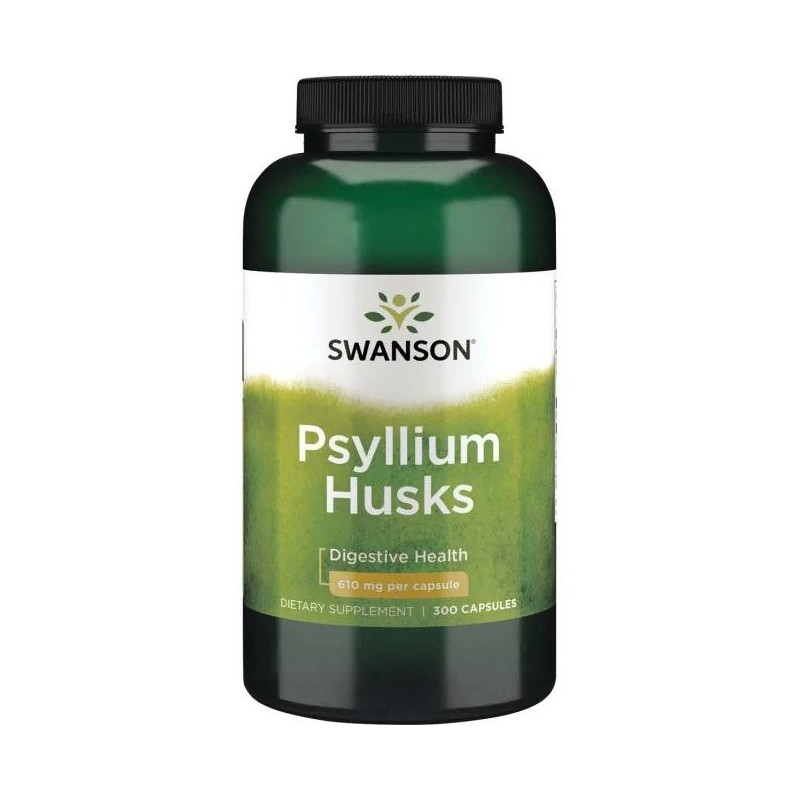 Psyllium Husks 610mg 300 caps Swanson