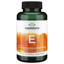 Vitamin E 1000 IU 60 softgels Swanson