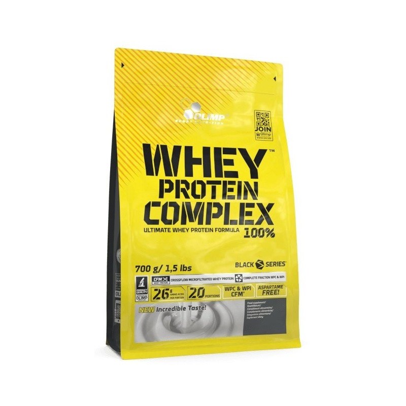 Kompleks Białek Serwatkowych 100% Smak czekolada wiśnia 700g Olimp Nutrition