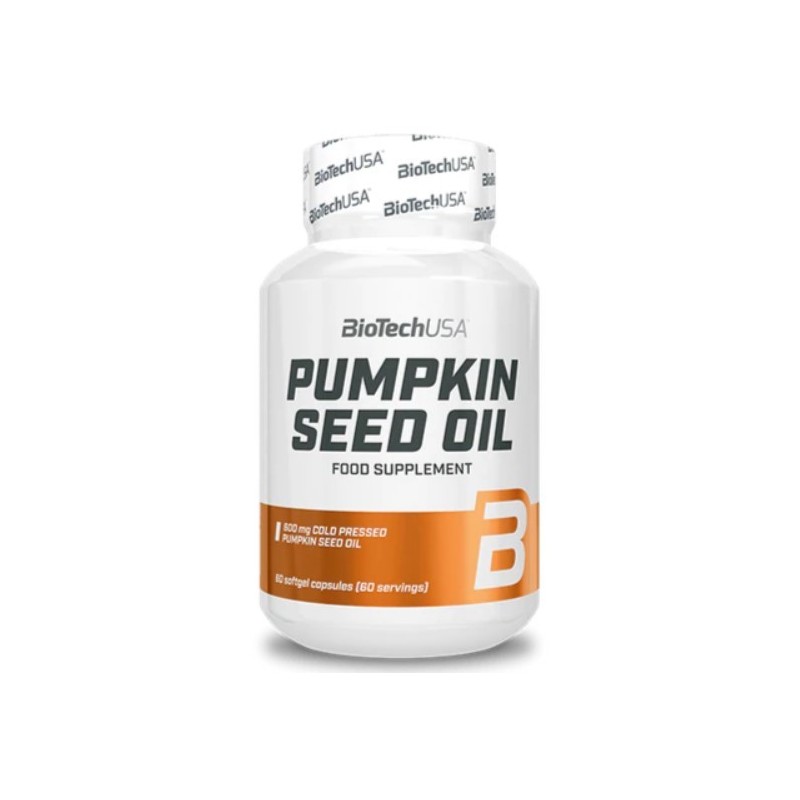 Pumpkin Seed Oil 1000mg 60 softgels BioTechUSA